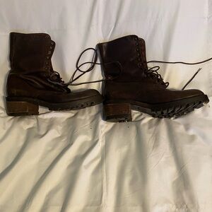 Vintage Guess Dark Brown Leather Footwear